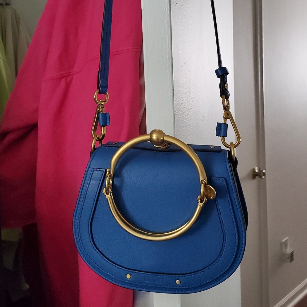 Chloe Nile Blue Small Crossbody